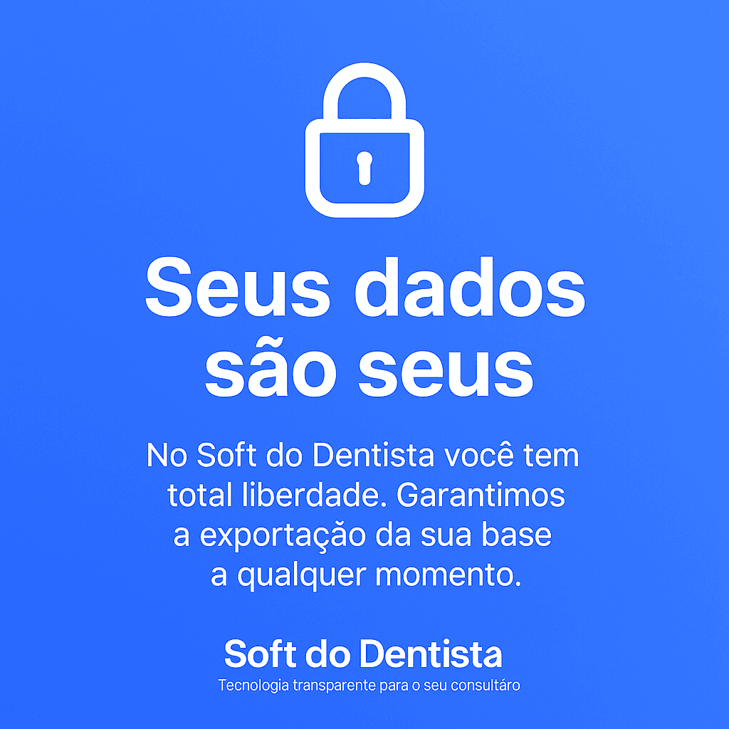 Card sobre exportação de dados